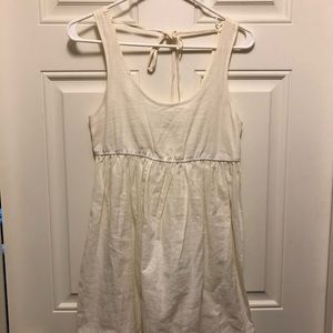 White Urban Outfitters babydoll dress